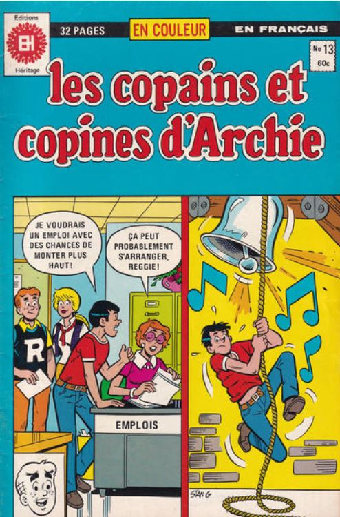 Archie - Les copains et les copines d'Archie (éditions Héritage) - Les copains et les copines d'Archie n°13