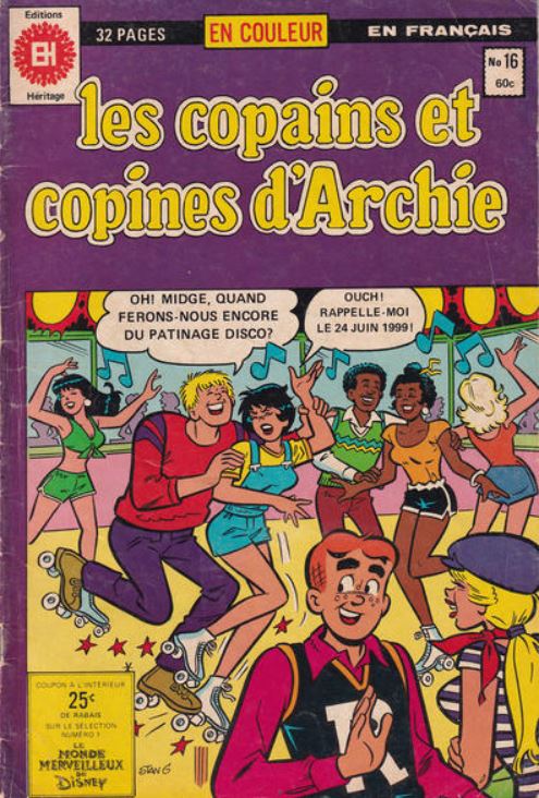 Archie - Les copains et les copines d'Archie (éditions Héritage) - Les copains et les copines d'Archie n°16