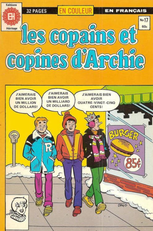 Archie - Les copains et les copines d'Archie (éditions Héritage) - Les copains et les copines d'Archie n°17
