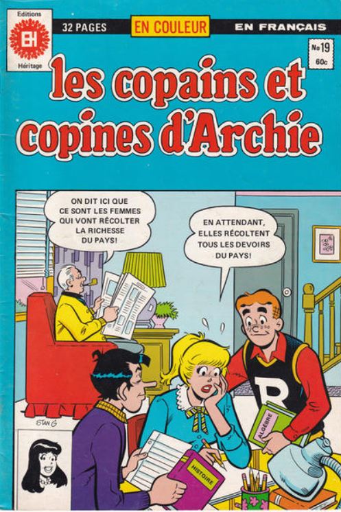 Archie - Les copains et les copines d'Archie (éditions Héritage) - Les copains et les copines d'Archie n°19