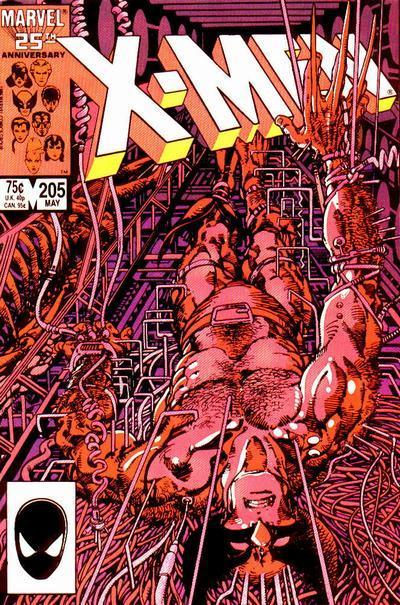 Uncanny X-Men (1980)(V.O. anglais) - tome 205 - Wounded Wolf