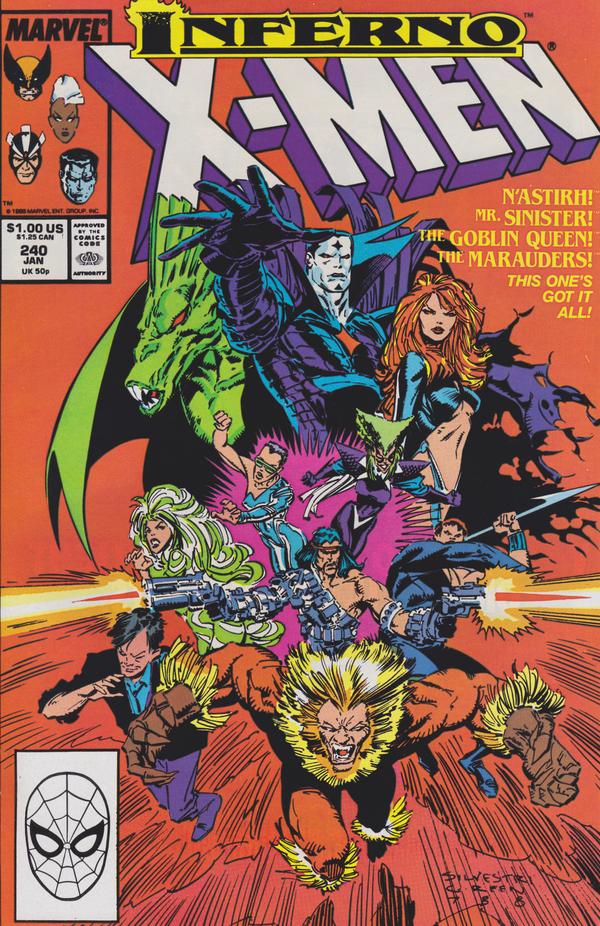 Uncanny X-Men (1980)(V.O. anglais) - tome 240 - Inferno, Part 1 : Strike the Match