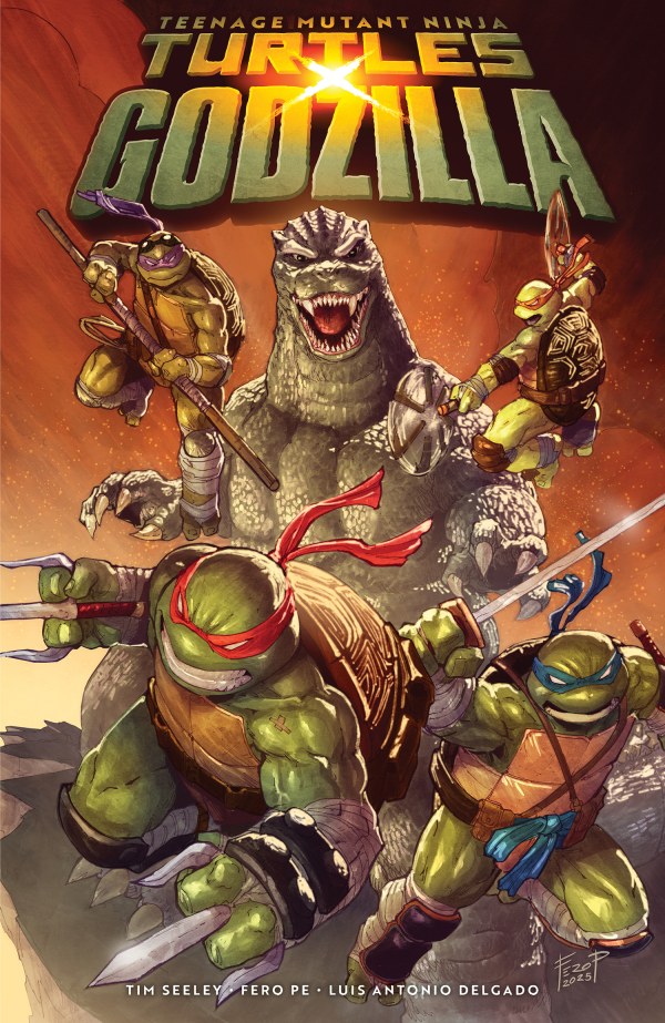 Teenage Mutant Ninja Turtles x Godzilla (2025)(V.O. anglais) - tome 1 - Teenage Mutant Ninja Turtles x Godzilla (TPB)
