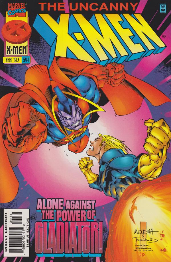 Uncanny X-Men (1980)(V.O. anglais) - tome 341 - When Strikes a Gladiator!