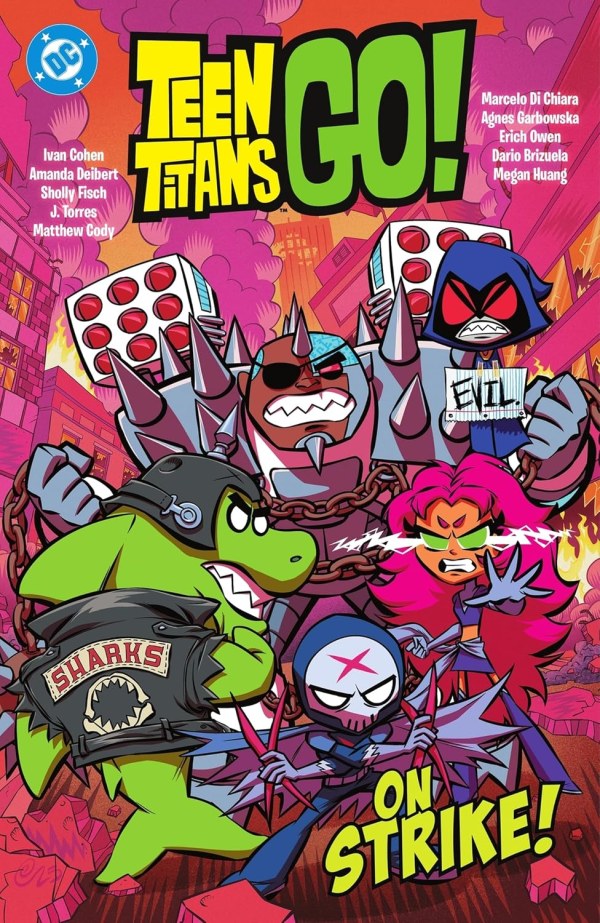 Teen Titans Go! (2025)(V.O. anglais) - tome 2 - On Strike! (TPB)