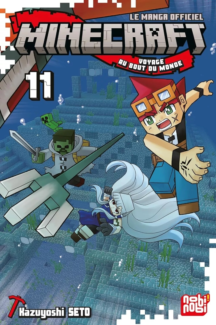Minecraft, le manga officiel - Voyage au bout du monde - tome 11 - Minecraft, le manga officiel - Voyage au bout du monde, Tome 11