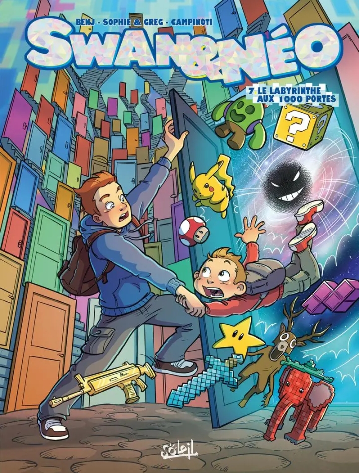 Swan & Néo - tome 7 - Le labyrinthe aux 1000 portes