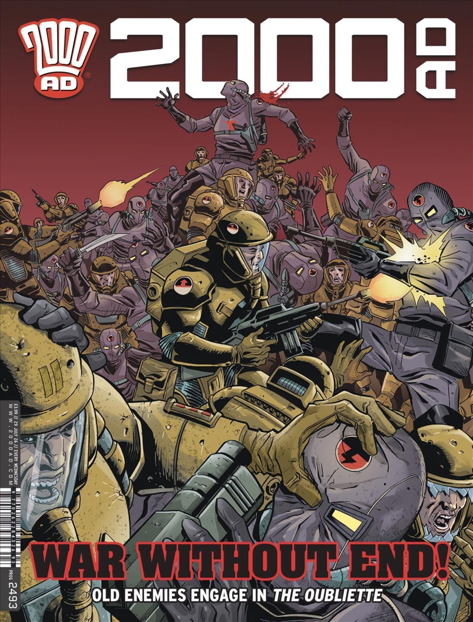 2000 AD (1977)(V.O. anglais) - 2000 AD n°2493