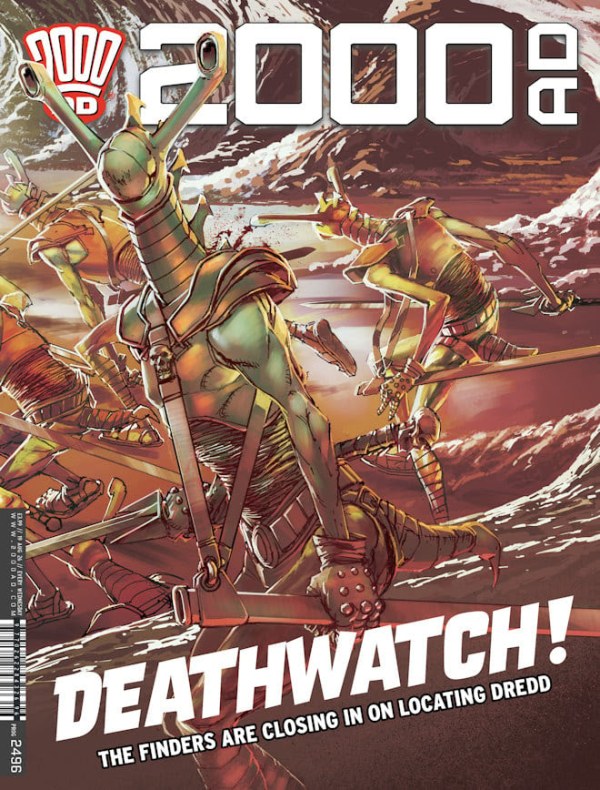 2000 AD (1977)(V.O. anglais) - 2000 AD n°2496