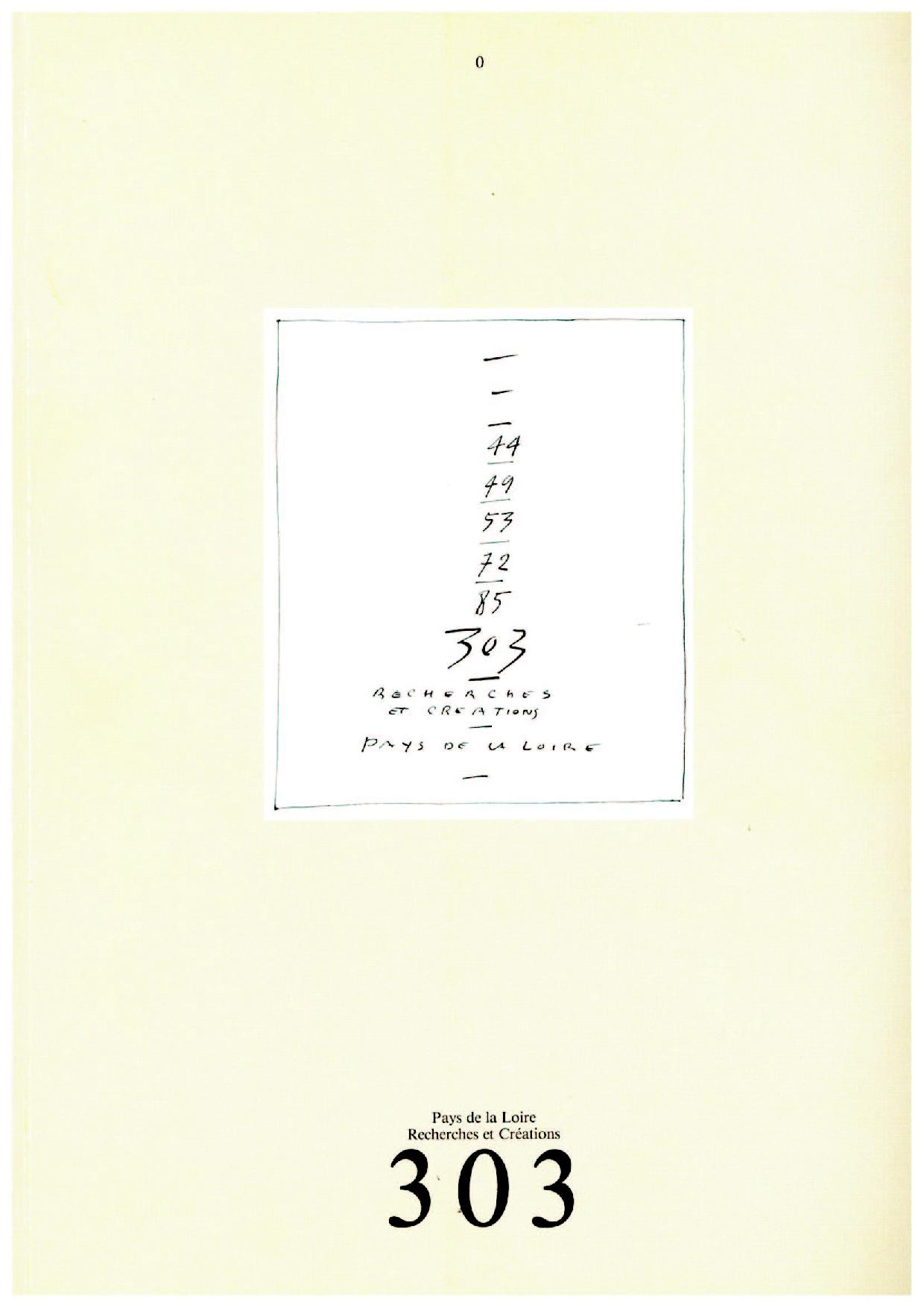 Revue 303 - Revue 303 n°0