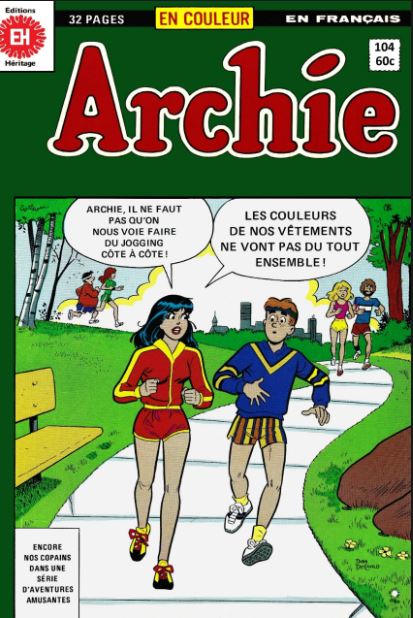Archie (éditions Héritage) - Archie n°104