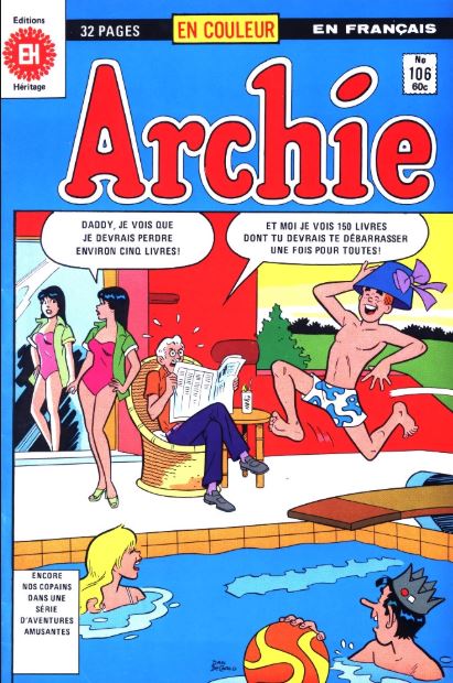 Archie (éditions Héritage) - Archie n°106