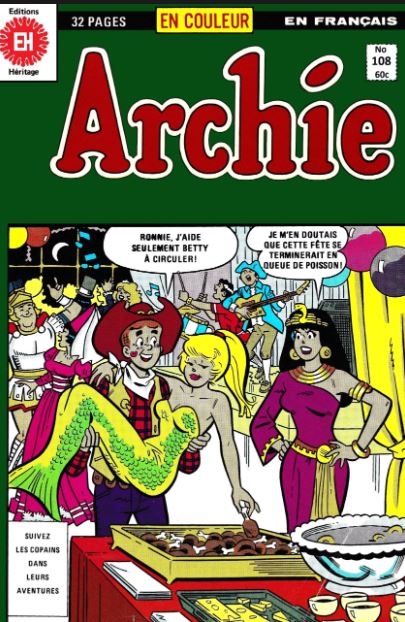 Archie (éditions Héritage) - Archie n°108