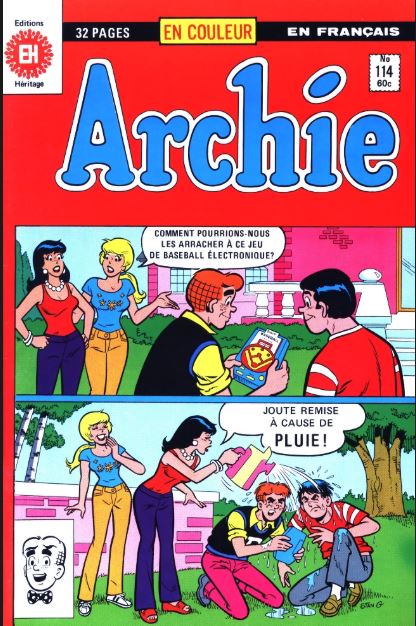 Archie (éditions Héritage) - Archie n°114