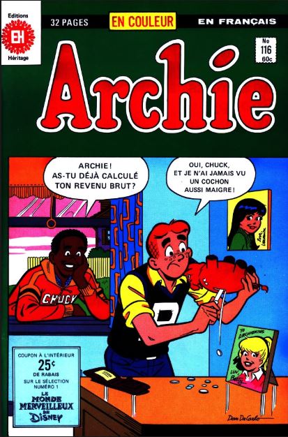 Archie (éditions Héritage) - Archie n°116