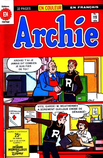 Archie (éditions Héritage) - Archie n°119