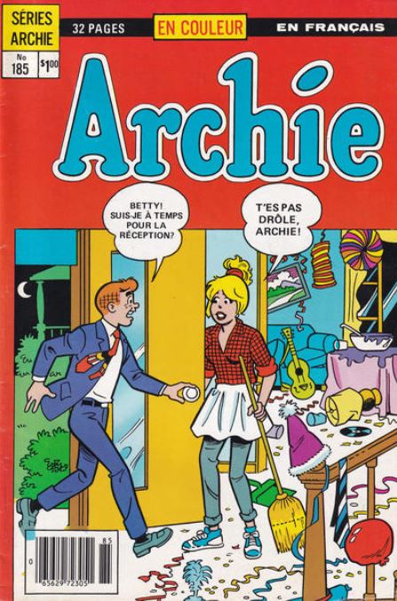 Archie (éditions Héritage) - Archie n°185
