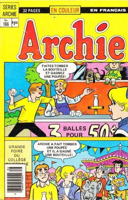 Archie (éditions Héritage) - Archie n°186