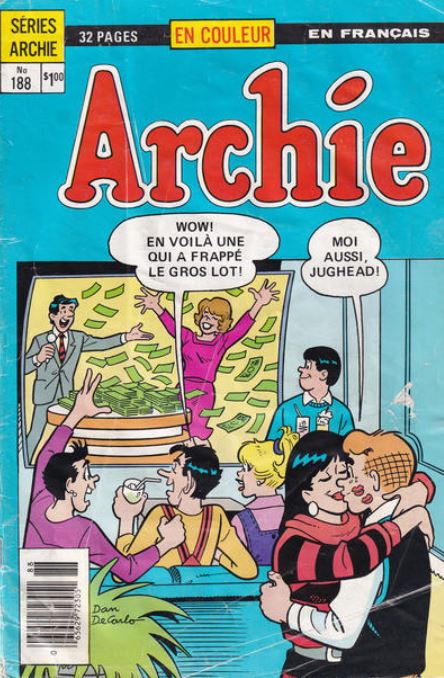 Archie (éditions Héritage) - Archie n°188