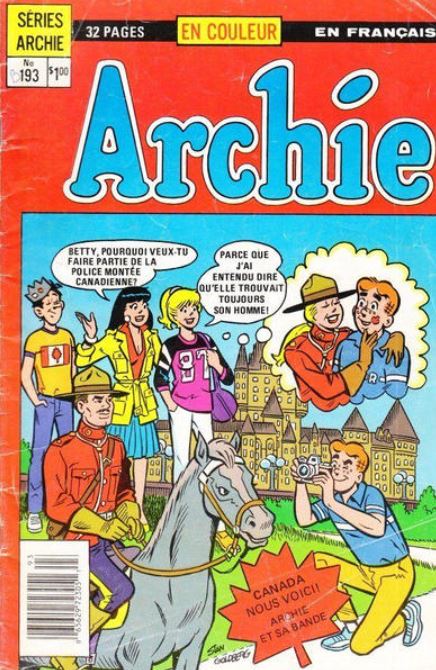 Archie (éditions Héritage) - Archie n°193