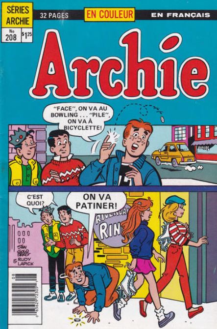 Archie (éditions Héritage) - Archie n°208