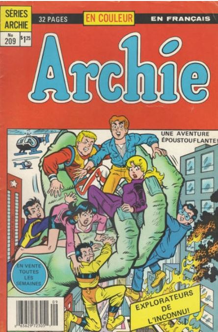 Archie (éditions Héritage) - Archie n°209