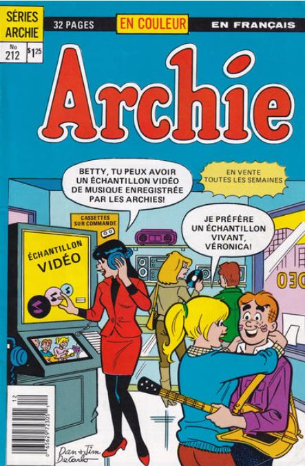 Archie (éditions Héritage) - Archie n°212