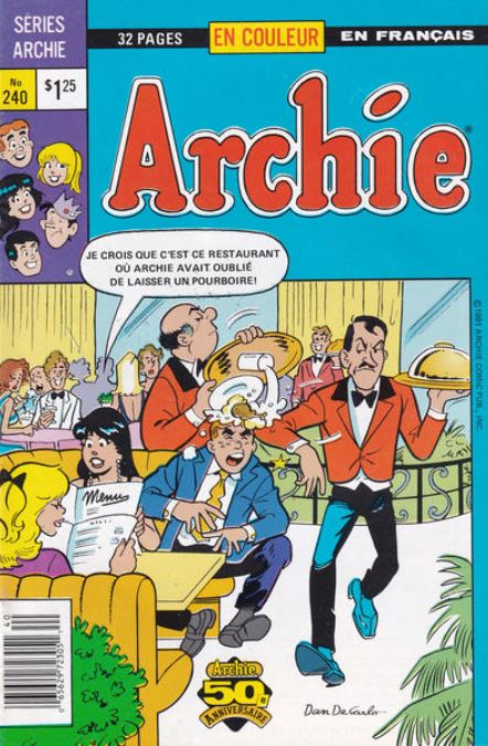 Archie (éditions Héritage) - Archie n°240