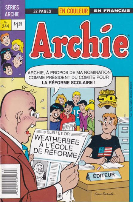 Archie (éditions Héritage) - Archie n°244