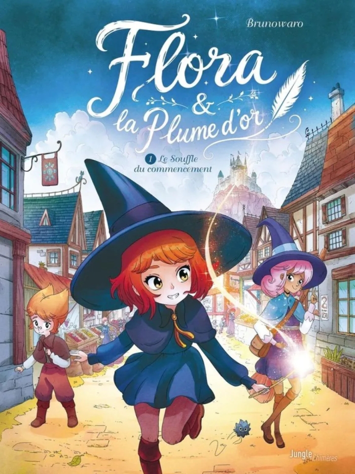 Flora & la plume d'or - tome 1 - Le souffle du commencement