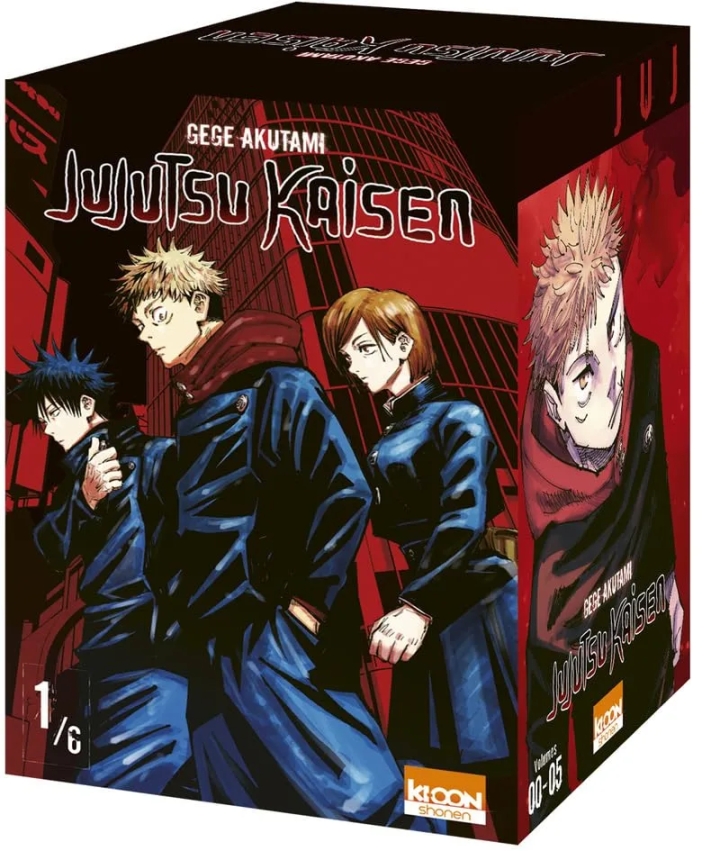 Jujutsu kaisen - tome 1 - Coffret Jujutsu kaisen, Tomes 0 à 5