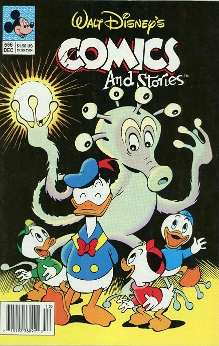 Walt Disney's Comics and Stories (1940)(V.O. anglais) - Walt Disney's Comics and Stories n°566