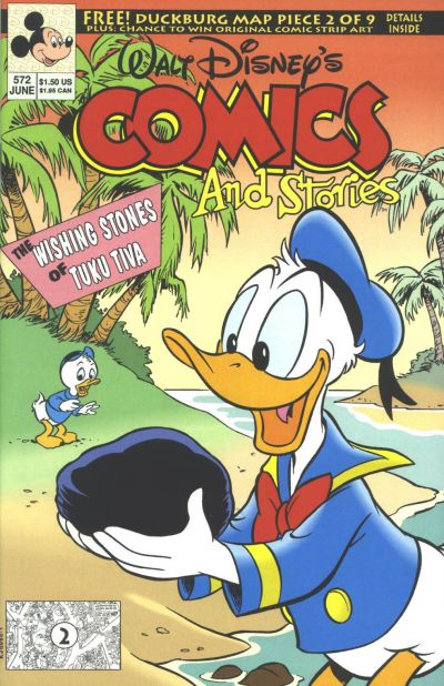 Walt Disney's Comics and Stories (1940)(V.O. anglais) - Walt Disney's Comics and Stories n°572