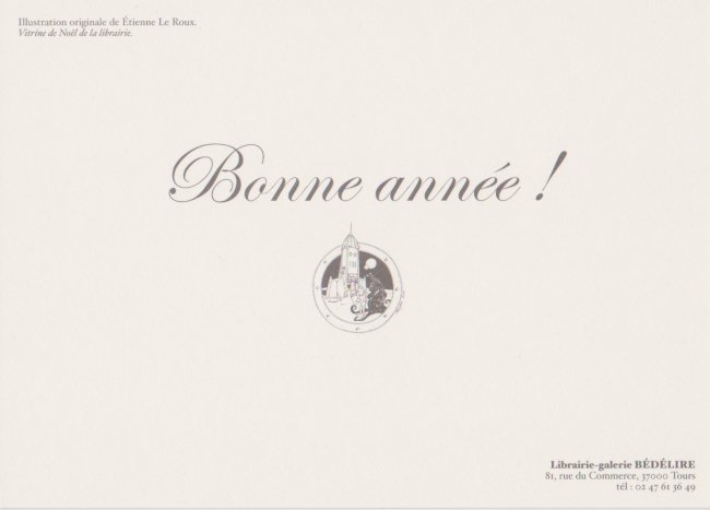 Étienne Le Roux - Voeux 2003 — Galerie